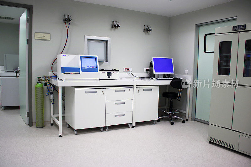 Modern Hospital laboratory